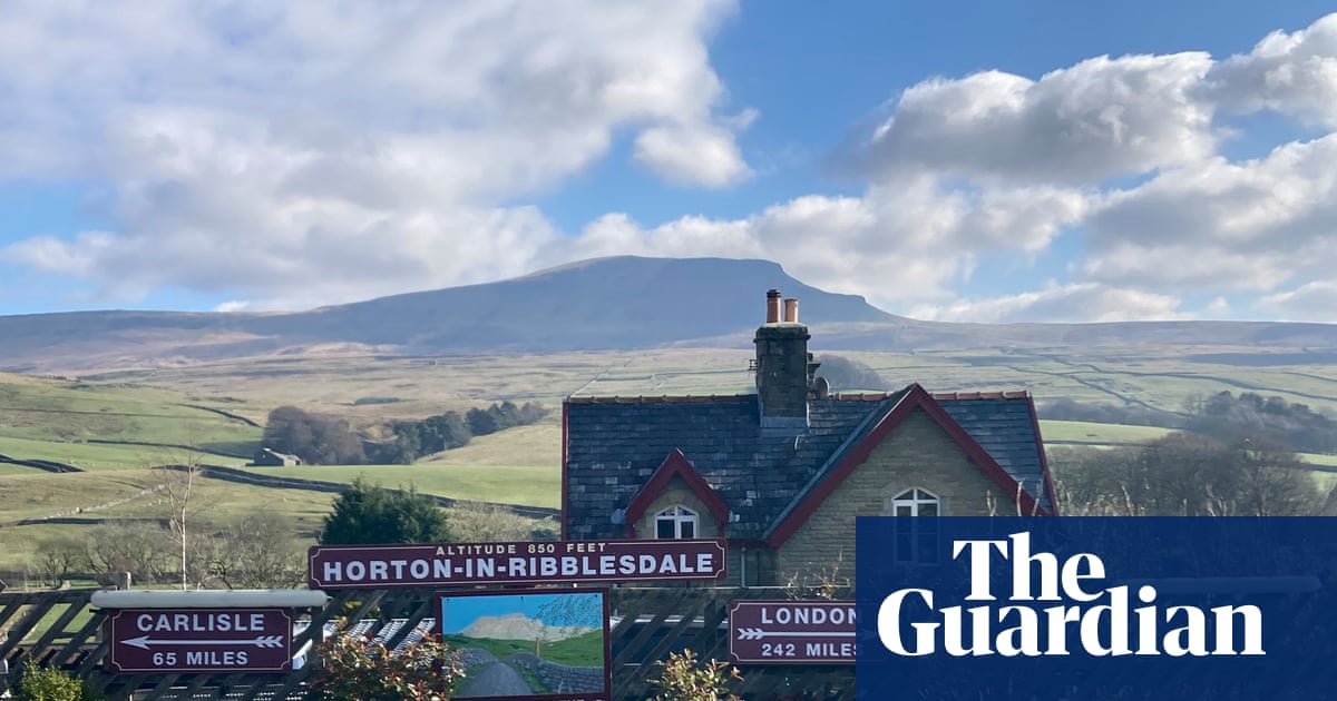 ‘A landscape raw and wild’: by train to the heart of the Yorkshire Three Peaks